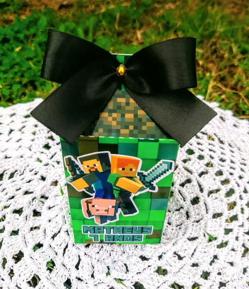 Caixa Milk Minecraft