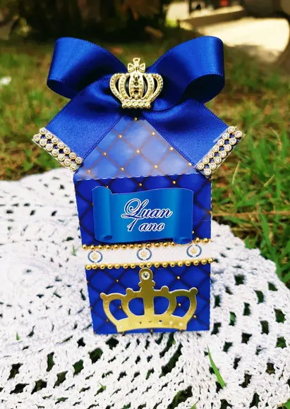 Caixa Milk Personalizada Realeza