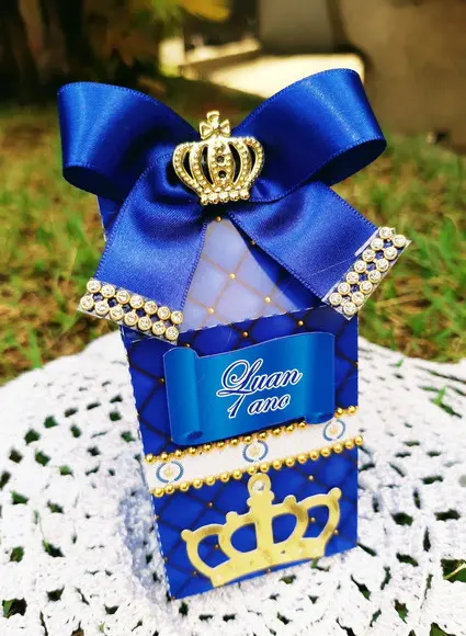 Caixa Milk Personalizada Realeza