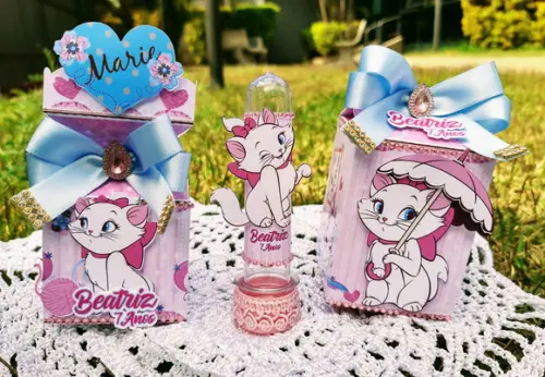 Caixa milk personalizada Gata Marie