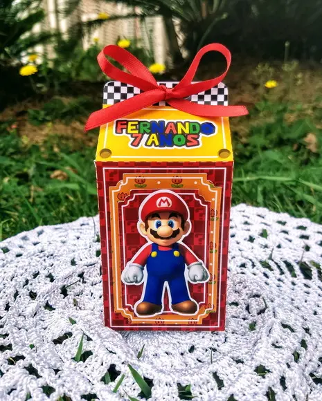 Caixa Milk Super Mario