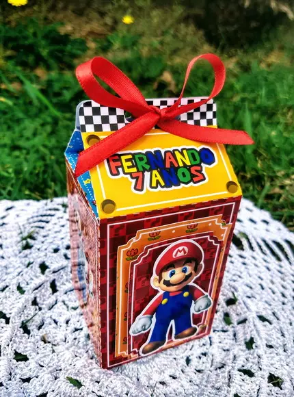 Caixa Milk Super Mario