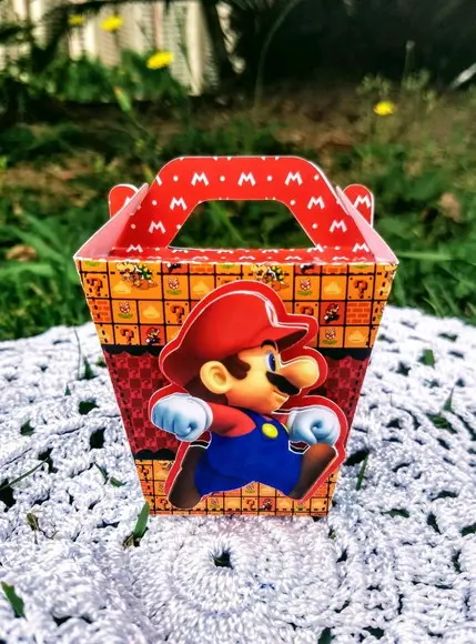 Caixa Sushi com Alça Super Mario