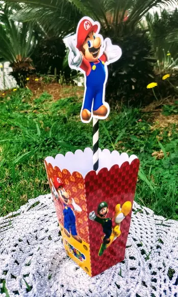 Centro de Mesa Super Mario
