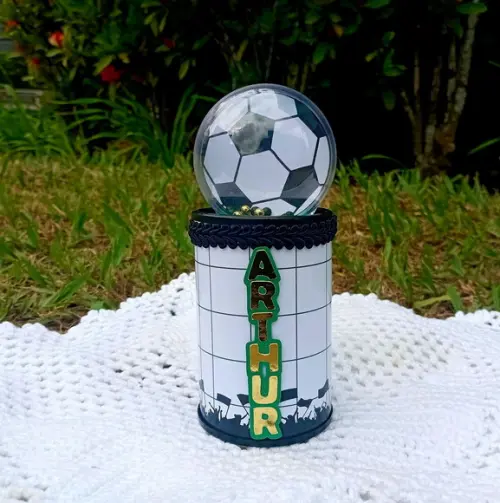 Cofre Personalizado Luxo Futebol