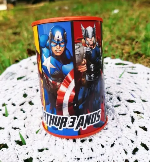 Cofrinho Vingadores