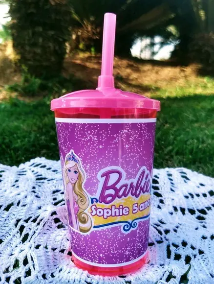 Copo Twister Barbie