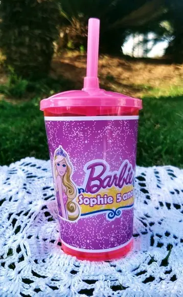 Copo Twister Barbie
