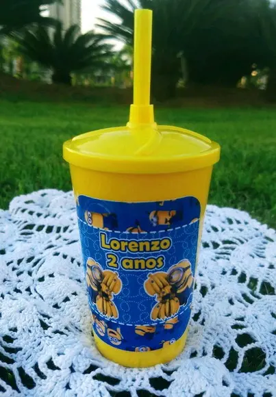 Copo Twister Personalizado Minions
