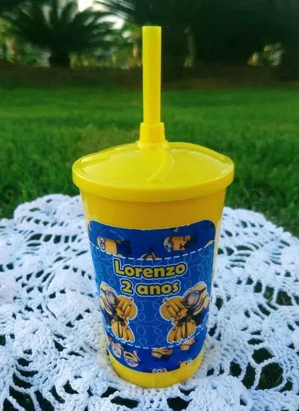 Copo Twister Personalizado Minions
