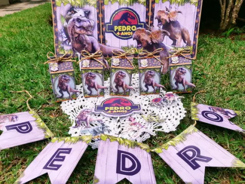 Kit Festa um só bolinho Dinossauro