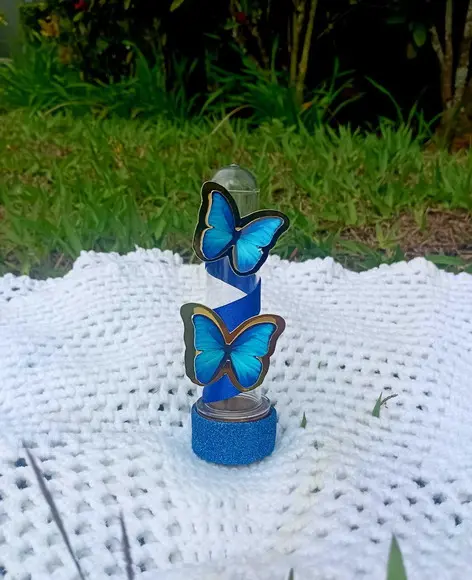 Kit Lembrancinha Borboleta Azul