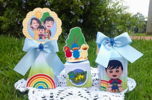 Kit Lembrancinhas Bento e Totó