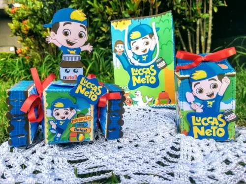 Kit Lembrancinhas Lucas Neto
