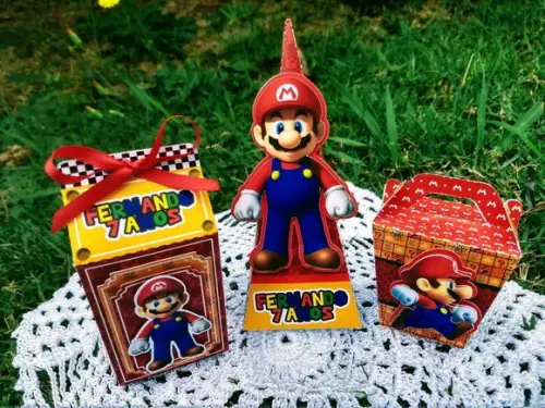 Kit Lembrancinhas Mario Bros