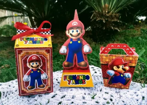 Kit Lembrancinhas Mario Bros