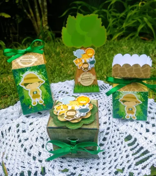 Kit Lembrancinhas personalizadas Safari