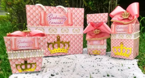 Kit Lembrancinhas Realeza Luxo