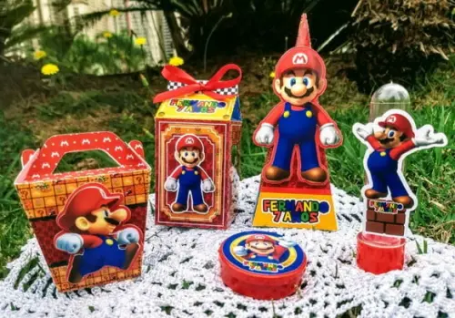 Kit Lembrancinhas Super Mario