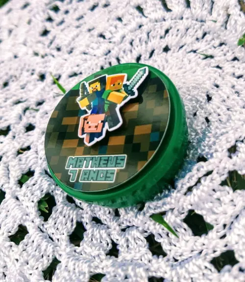 Latinha Personalizada Minecraft