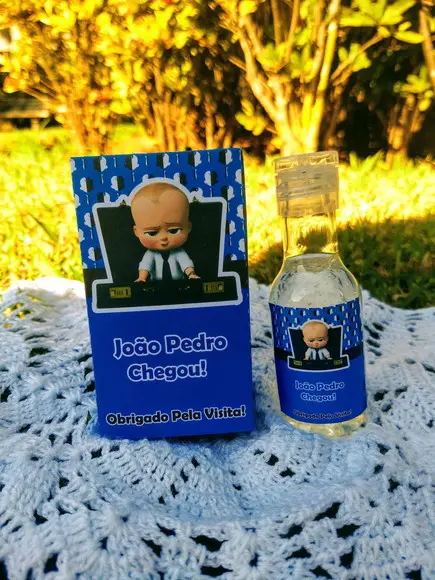 Lembrancinha álcool gel 50ml