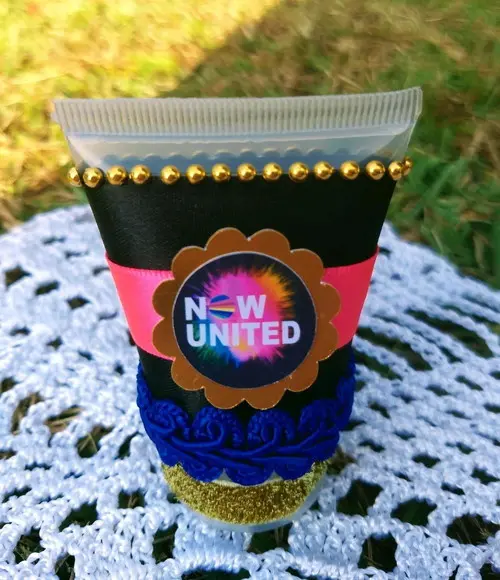 Lembrancinha Bisnaga 30ml Now United