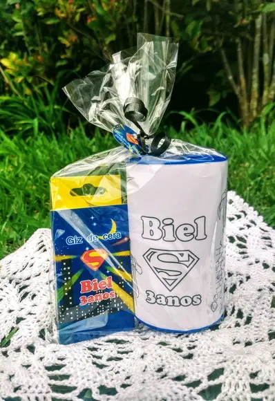 Lembrancinha para Colorir Superman