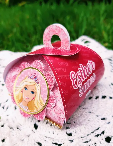 Lembrancinha Porta Bem Casado Barbie