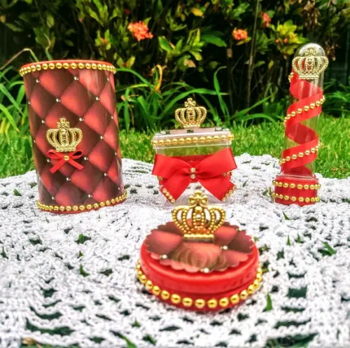 Lembrancinhas Princesa Realeza Vermelha