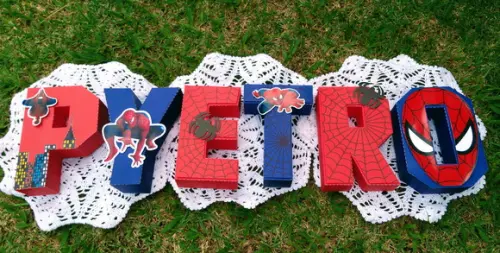 Letras Papel 3d