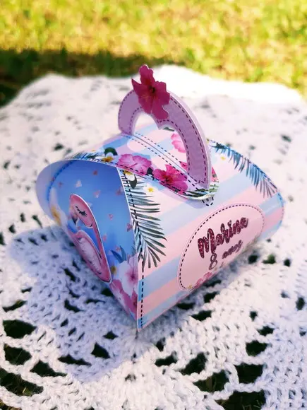 Porta Bem Casado Flamingo