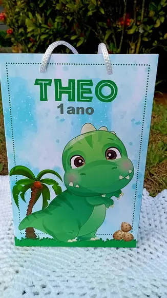 Sacolinha Dinossauro Baby