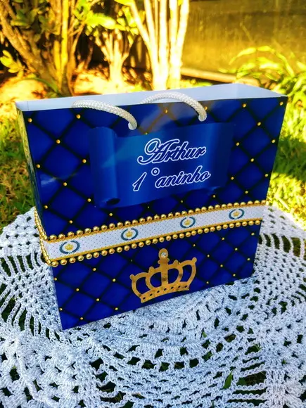 Sacolinha Realeza Azul