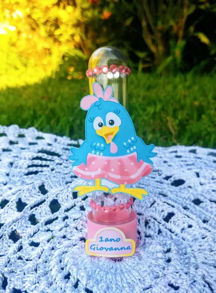 Tubete Personalizado Galinha Pintadinha