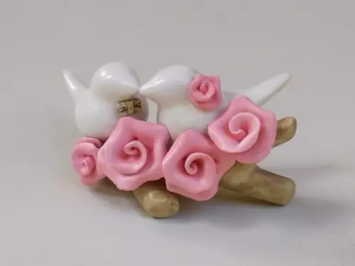 Topo De Bolo, Casamento, Topo Cerâmica