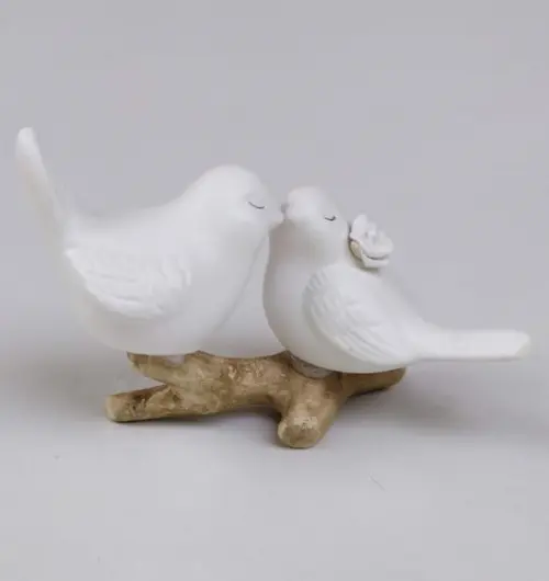 Topo de Bolo Passarinhos, Pombinhos para Casamento
