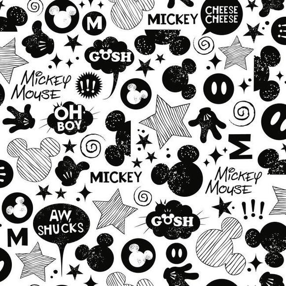 Papel de parede Disney Mickey Mouse 04