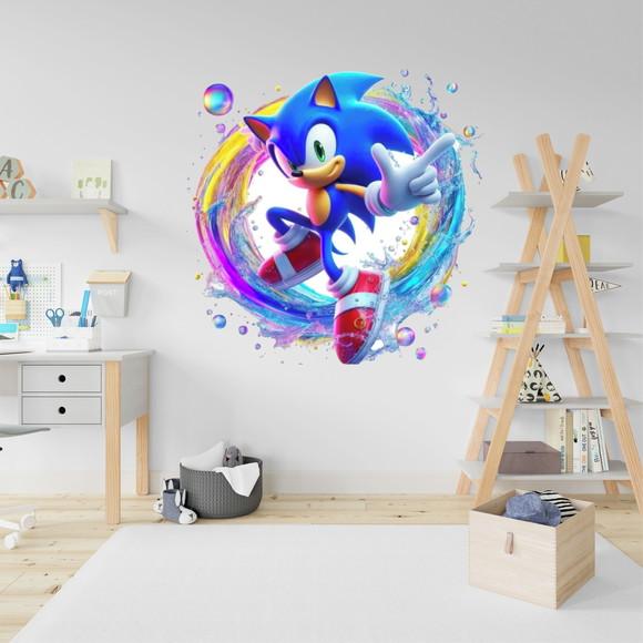 Adesivo Parede Infantil Sonic Colors