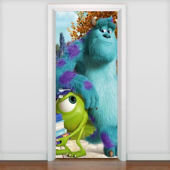 Adesivo decorativo Porta monstros sa