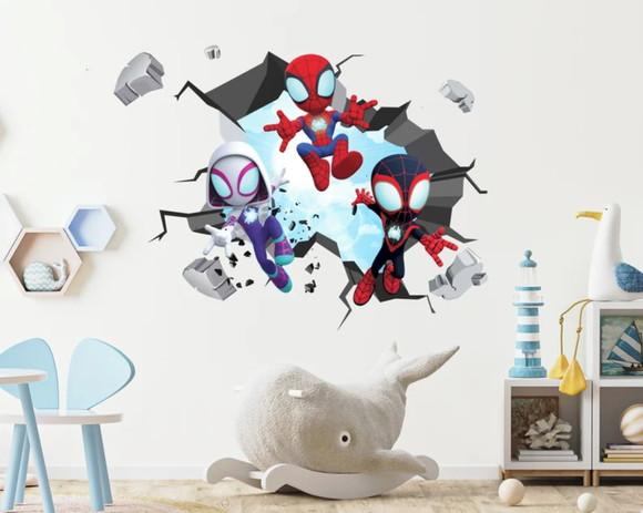 Adesivo Decorativo Herois Homem Aranha