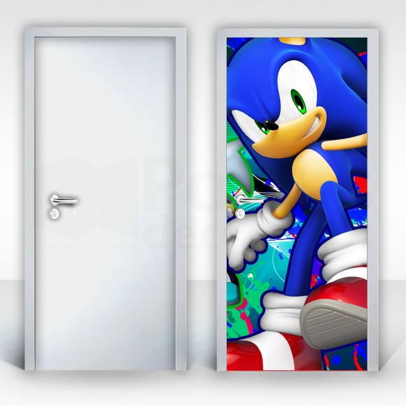 Adesivo Porta Sonic