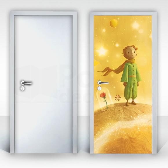 Adesivo decorativo Porta Pequeno princip