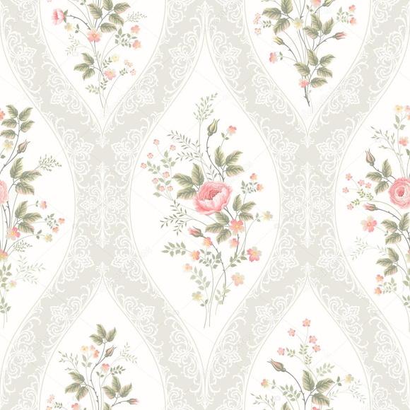 Papel de parede Floral Decor 06