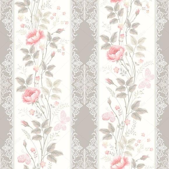 Papel de Parede Adesivo Floral Decor 08