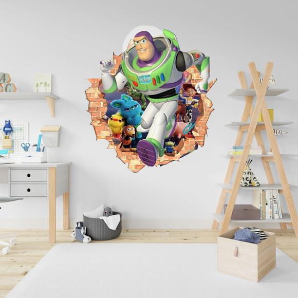 Adesivo Decorativo Toy Story Buraco 3d