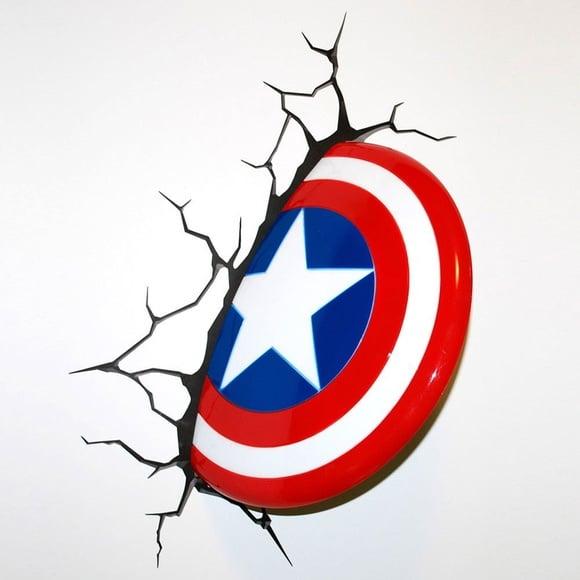 Adesivo escudo capitão america