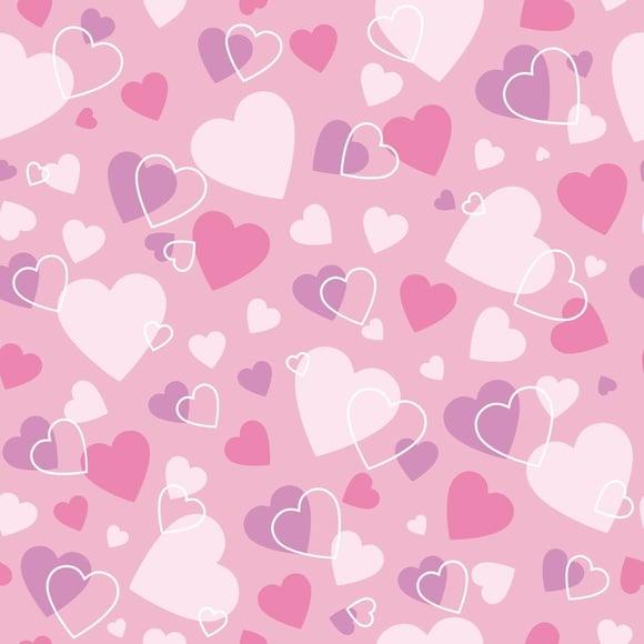 Papel de parede coração Decor 34
