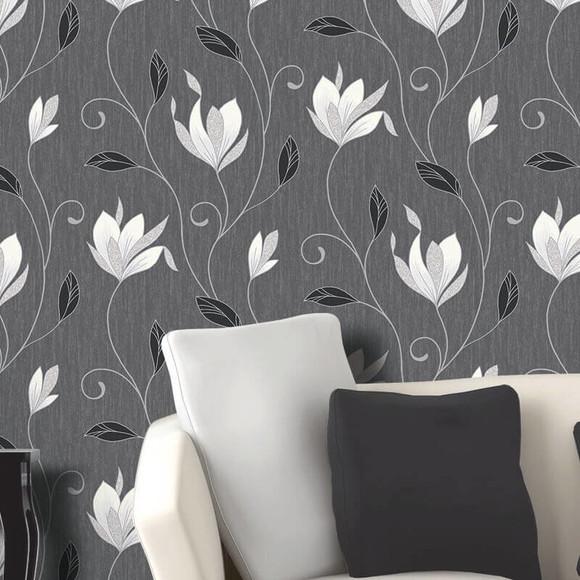 Papel De Parede Floral Decor 12