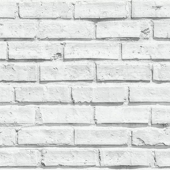 Papel de parede Tijolinho Branco
