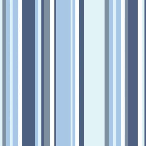 Papel de parede Listras Azul